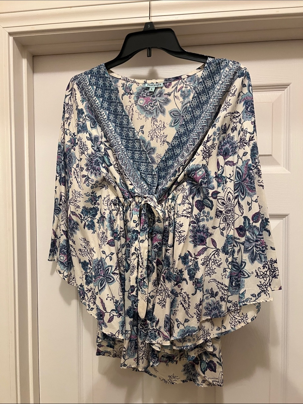 Blue Nostalgia Blouse